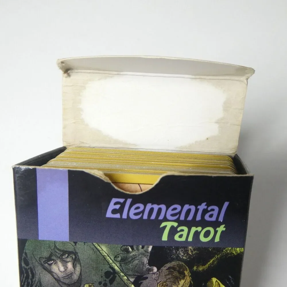 Elemental Tarot 78 Card Deck Lo Scarabeo Italy w/Box & Instructions